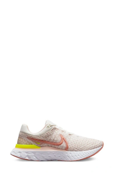 Nike Women's React Infinity 3 Road Running Shoes In Sail/light Madder Root/atmosphere
