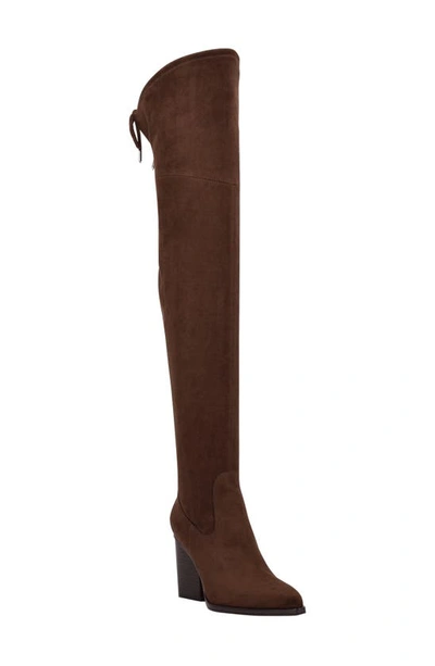 Marc Fisher Ltd Okun Faux Leather Tall Boot In Nocolor