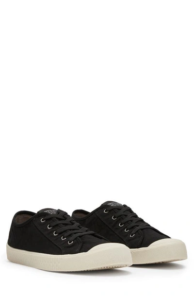 Allsaints Mem Low Top Sneaker In Black