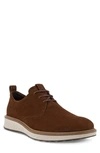 Ecco St1 Hybrid Plain Toe Derby In Potting Soil