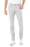 Liverpool Los Angeles Liverpool Kingston Modern Straight Leg Twill Pants In Fog