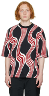 Moncler Genius Tshirt 1 Moncler Jw Anderson In 999 Black Red
