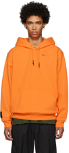 Mcq By Alexander Mcqueen Icon Zero Cotton Sweatshirt Hoodie In Orange