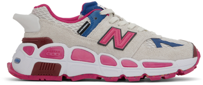 New Balance Pink & Grey Salehe Bembury Edition 574 Yurt Trainers In Neutrals