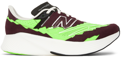 Stone Island Brown & Green New Balance Edition Rc Elite V2 Sneakers In Brown/green