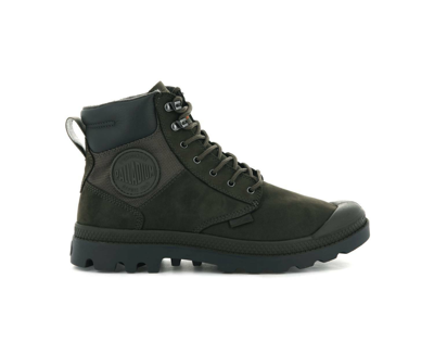 Pre-owned Palladium Pampa Shield Wp Lux Unisex Stiefel | Boots | Booties | Leder, Textil -