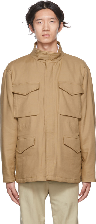 Vince Brown Field Jacket In New Camel-286ncl