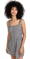 Free People Maxx Mini Shirt Dress In Midnight Combo