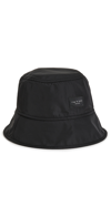Rag & Bone Addison Logo Bucket Hat In Black