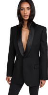 Wardrobe.nyc Tuxedo Blazer In Black