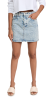 Wardrobe.nyc Wardrobe. Nyc Denim Mini Skirt In Blue