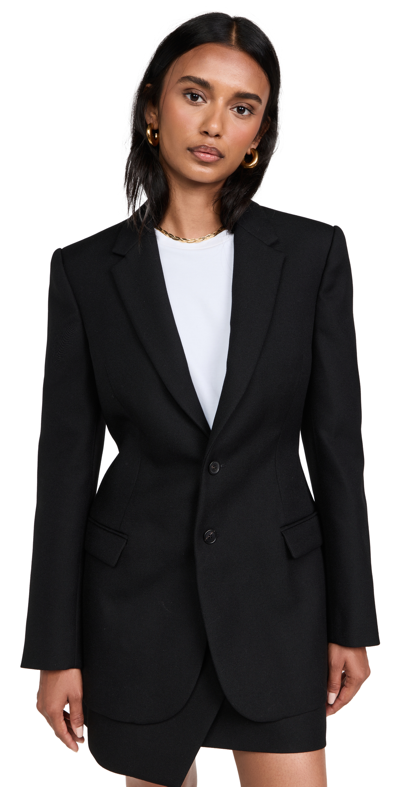 WARDROBE.NYC WARDROBE. NYC CONTOUR BLAZER BLACK