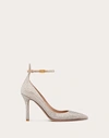 Valentino 105mm Rhinestone-embellished Heels In Crystal/rose Cannelle