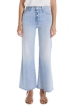 Mother The Fly Tomcat Roller Button Fly Flare Jeans In Reap What You Sow