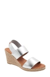 Andre Assous Allison Espadrille Wedge Sandal In Multi