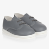 EARLY DAYS BOYS GREY FIRST WALKER SHOES