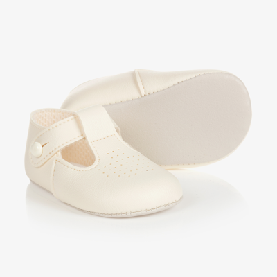 Early Days Baypods Ivory Pre-walker Baby Shoes
