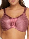 Bali Women's Comfort Revolution Easylite Underwire Bra With Back Closure Df3498 In Rustic Berry Red