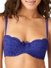 B.tempt'd By Wacoal Ciao Bella Balconette Bra In Spectrum Blue