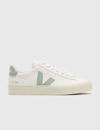 Veja Sneaker With Contrasting Details In Green