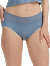 Hanky Panky Eco Rib French Brief In Vintage Blue