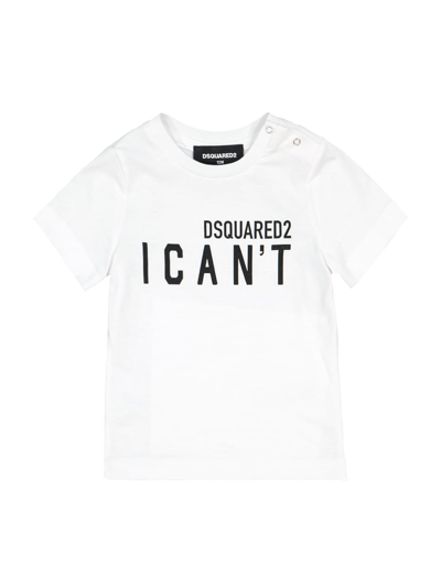 Dsquared2 Babies' Kids T-shirt In White