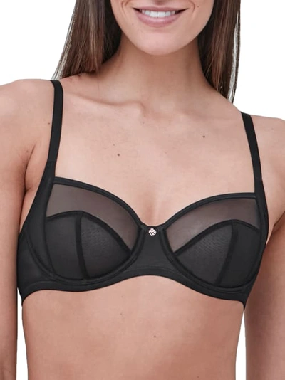 Skarlett Blue Spellbound Side Support Bra In Black