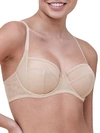 Skarlett Blue Spellbound Front Close Spacer Bra In Neutral