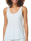 Tommy John Second Skin Modal Knit Tank In Ice Water,vision