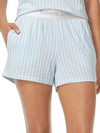 Tommy John Second Skin Modal Knit Sleep Shorts In Ice Water,vision