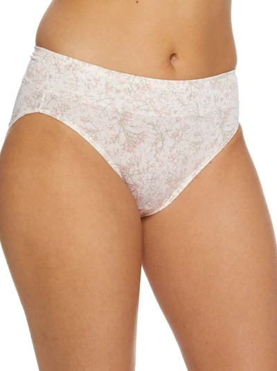 Warner's No Pinching. No Problems. Hi-cut Brief In Ivory Mist End