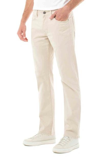 Liverpool Los Angeles Liverpool Regent Relaxed Straight Leg Twill Pants In Sand