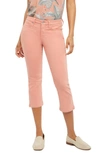 Nydj Chloe Skinny Capri Jeans In Taro In Pink