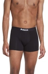 Alexander Mcqueen Man Black Mcqueen Graffiti Boxer In Black
