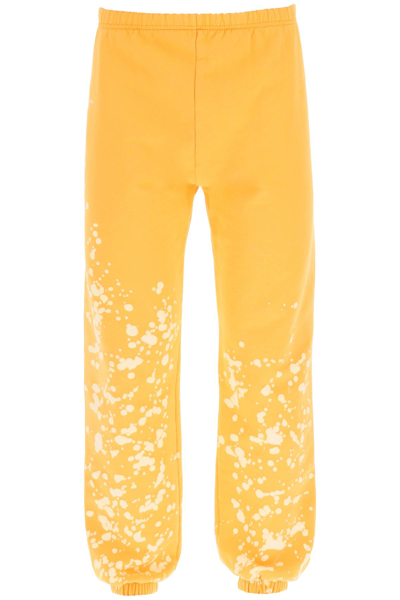 Liberal Youth Ministry Sweatpants With Spray-dye Print In Orange 1 (orange)