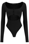 ANDREÄDAMO KNIT BODYSUIT WITH CUT-OUT