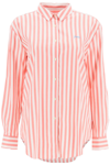 MAISON LABICHE SAINT-GER SHIRT WITH FREEDOM EMBROIDERY