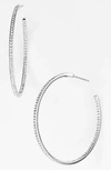 Nadri MEDIUM INSIDE OUT HOOP EARRINGS (NORDSTROM EXCLUSIVE),NO13285GCG