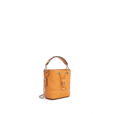 Lancel Ninon Leather Bucket Bag