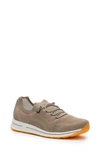 Ara Ocean Sneaker In Sand Wovenstretch