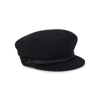 MAISON MICHEL PARIS NEW ABBY BLACK WOOL CAP