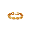 Daphine Steffi Panther 18kt Gold-plated Chain Bracelet In Gold