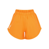 7 Days Active Barb Orange Logo Cotton Shorts