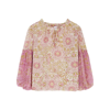 Misa Renata Floral-print Chiffon Blouse
