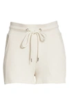 The Range Jumbo Stark Thermal Knit Shorts In Light Shell