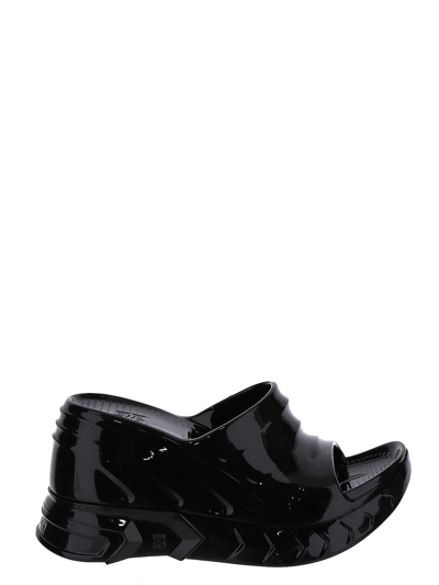 Givenchy Marshmallow Sandals In Black