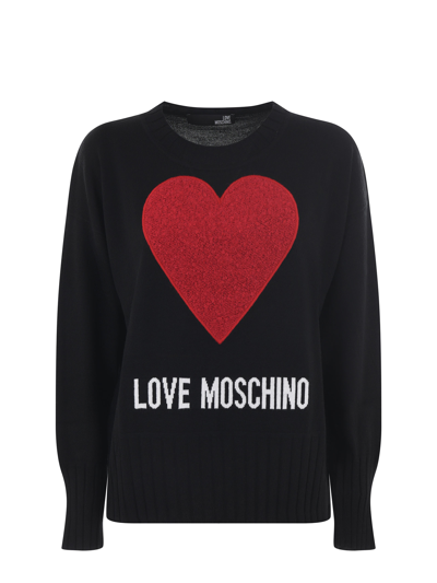 Moschino Love Wsm2311 X1148-c74 In Nero