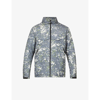 A-cold-wall* Nephin Graphic-print Relaxed-fit Shell Storm Jacket In Mid Grey