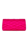 SAINT LAURENT LARGE SADE PUFFER CLUTCH