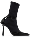 ALEXANDER WANG SOCK-STYLE ANKLE PUMPS
